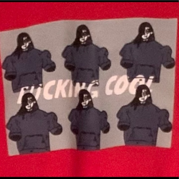 F***ing Cool Graphic Red Shirt M - Picture 3 of 4